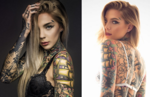 Ella Madison Skye la modelo tatuada más sexy y famosa que tiene a todos babeando en las redes sociales