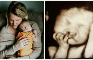 Padres se niegan a abortar, a los 3 meses madre descubre lo conmovedor en la cena