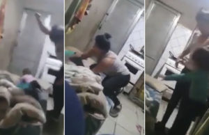 Video: la feroz golpiza de una madre a su pequeña hija porque no encontraba una tablet
