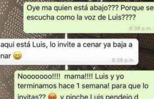 Esta madre invitó a el ex de su hija a cenar, causando el enojo de esta chica. Pero faltaba algo más