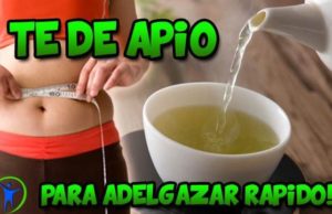 Té de apio para adelgazar rápido
