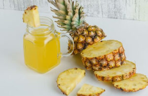 Agua de cáscaras de Piña para desinflamar el vientre y bajar de peso