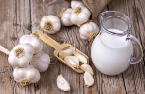 Leche y ajo, son sus propiedades curativas