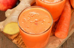 Jugo de jengibre y zanahoria para subir las defensas
