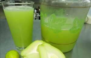 Agua Fresca de Chayote
