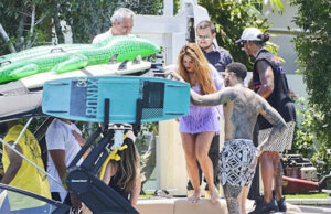 Shakira y Lewis Hamilton captados en un paseo en Yate en Miami