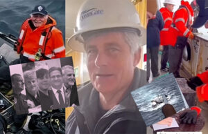 Ultimo video de lo tripulantes del submarino antes de bajar a ver los restos de titanic