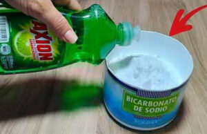 Vinagre, detergente y bicarbonato, sorprendente: valen oro cuando los mezclas