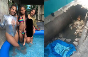 Terrible hecho en una piscina