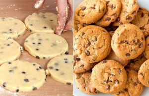 Galletas con chipas de chocolate