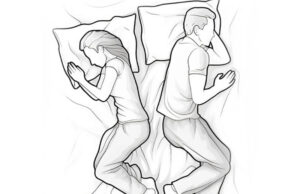 ¿Qué significa que tu pareja te dé la espalda al dormir?