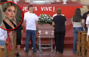 Despedida entre lágrimas y hermetismo: así fue el emotivo adiós a Valeria Márquez